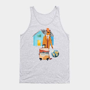 dog traveler Tank Top